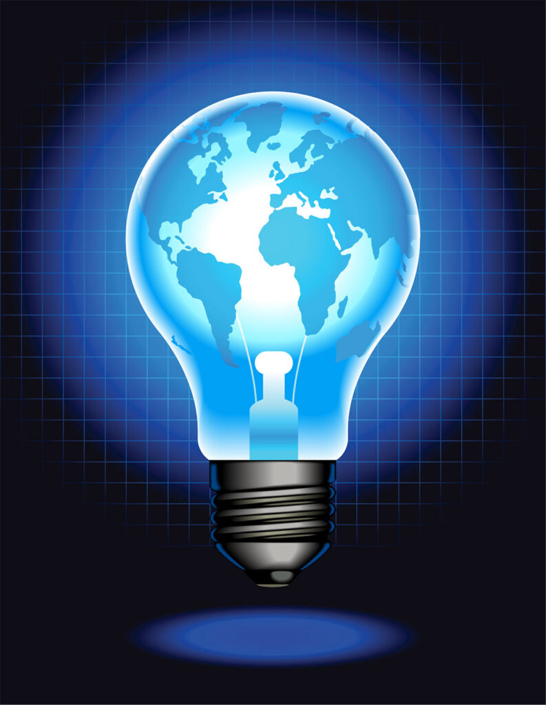 lightbulb stock image